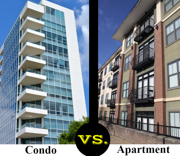 Condominiums vs. apartments