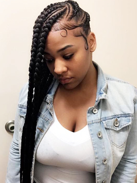 Large Lemonade Braids