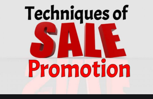 sales promotion techniques