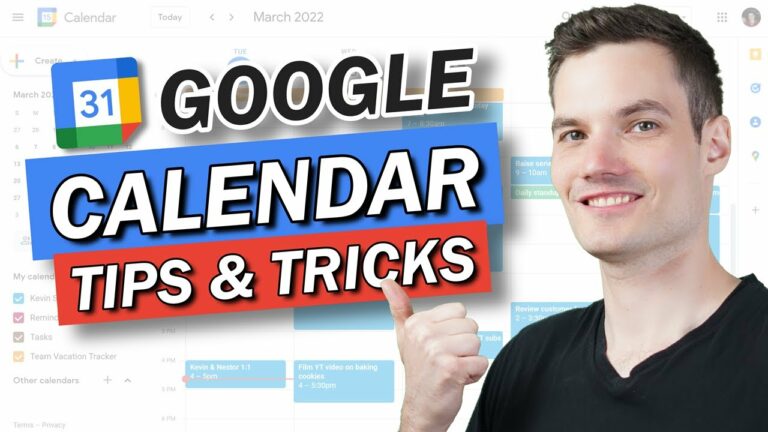 Google Calendar: Tips and Tricks