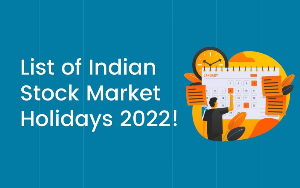 Indian Stock Market Holidays List