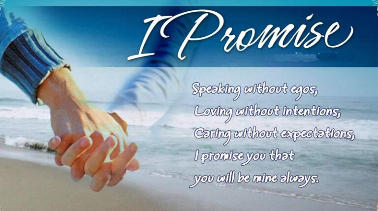 Love Promise Messages For Him and Her