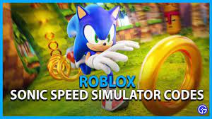 Sonic Speed Simulator codes of 2023