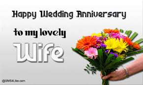 WEDDING ANNIVERSARY WISHES FOR WIFE