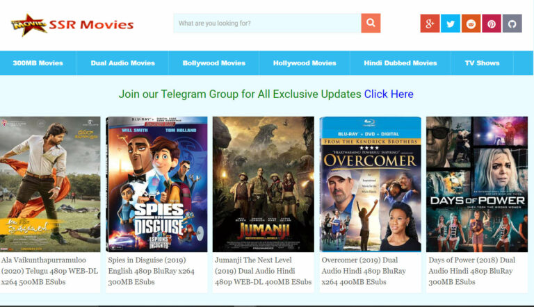 SSRMovies: Latest Movies Download For Free