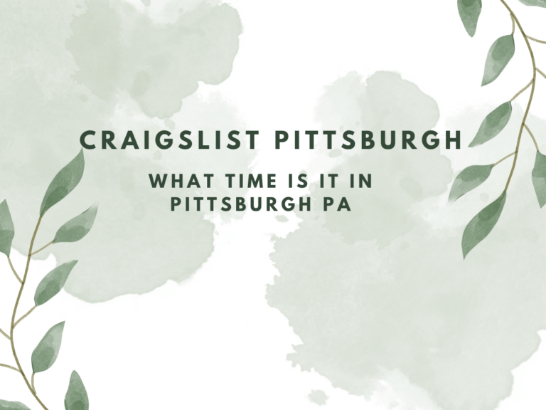 The Ultimate Guide to Craigslist Pittsburgh