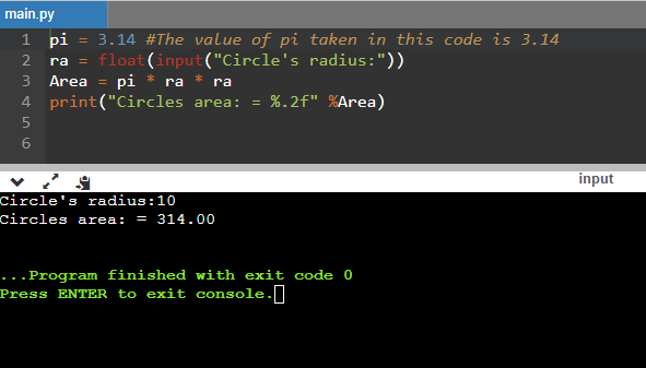 How to calculate Pi with Python